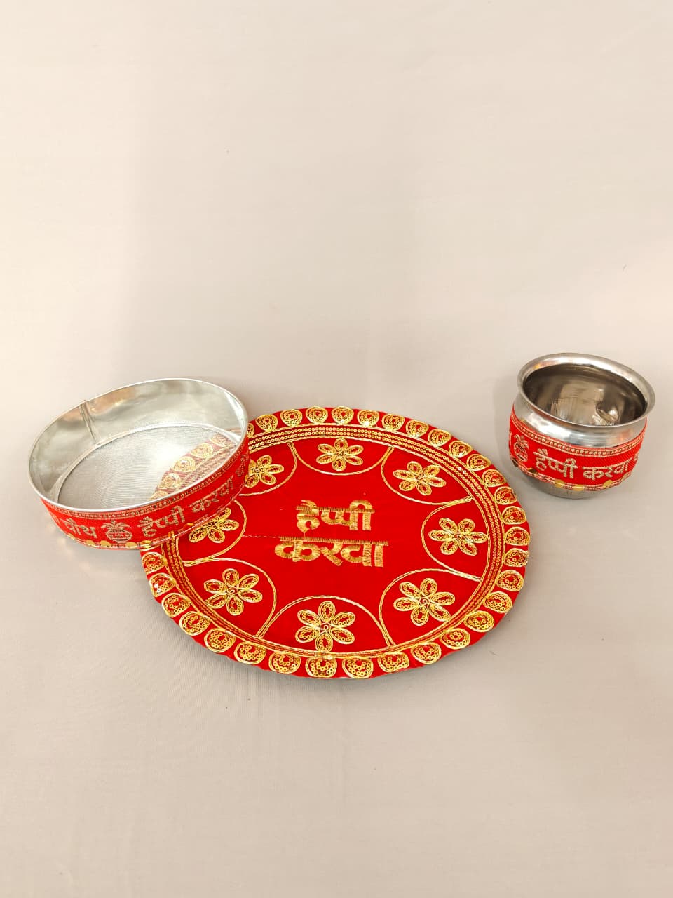 Karvachauth Pooja Thali Set